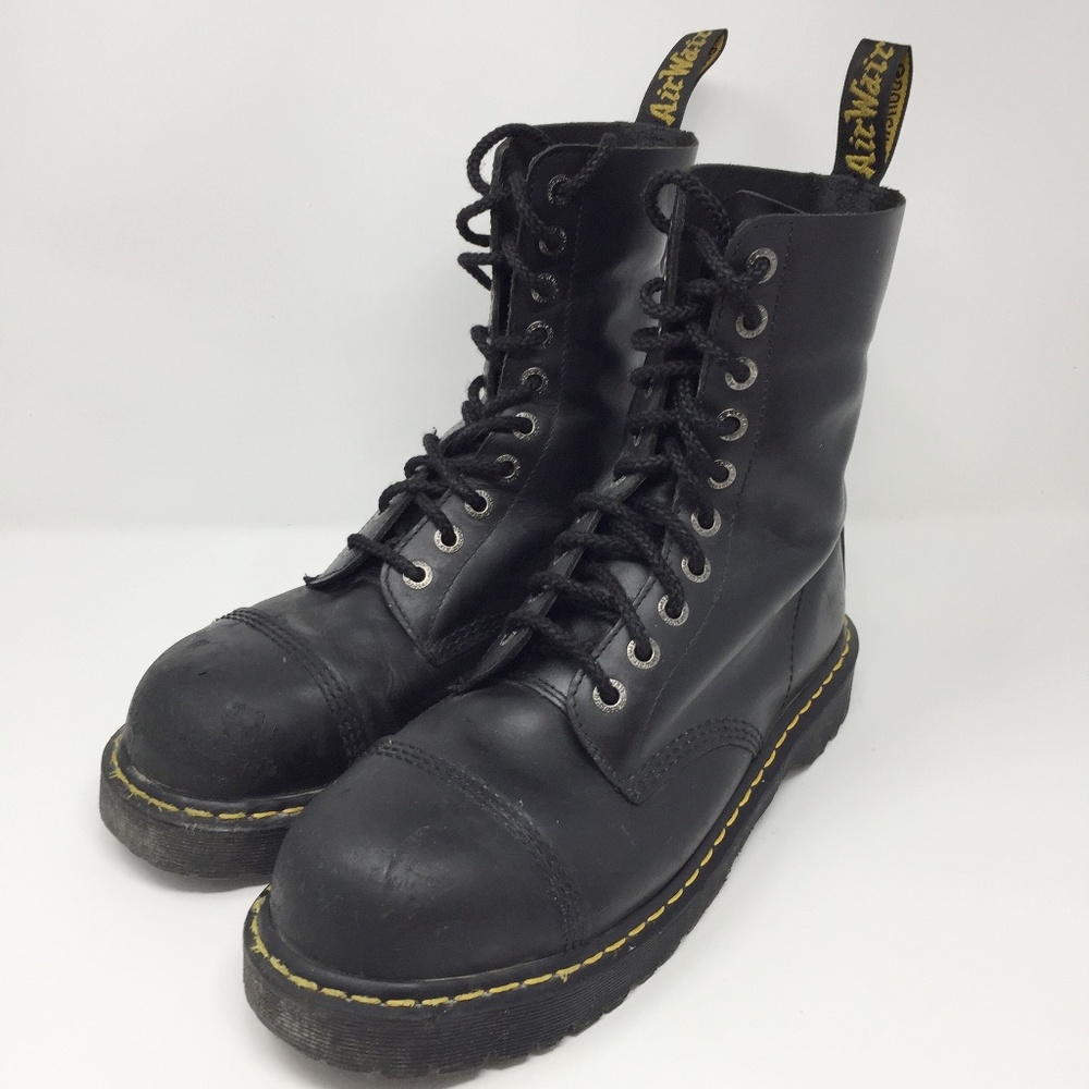 Dr. Marten's Air Wait Steel Toe Boots Size 11